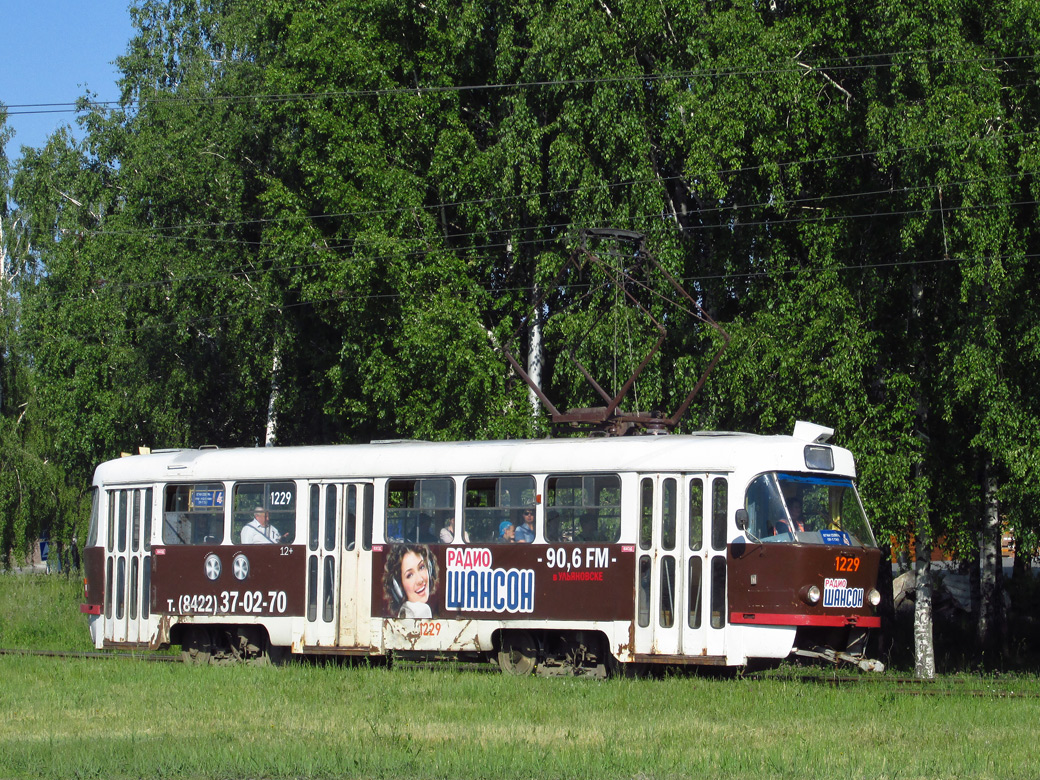 Ульяновск, Tatra T3SU № 1229