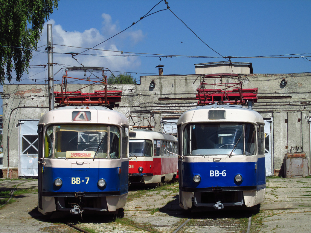 Ульяновск, Tatra T3SU (двухдверная) № ВВ-7; Ульяновск, Tatra T3SU (двухдверная) № ВВ-6; Ульяновск — Разные фотографии