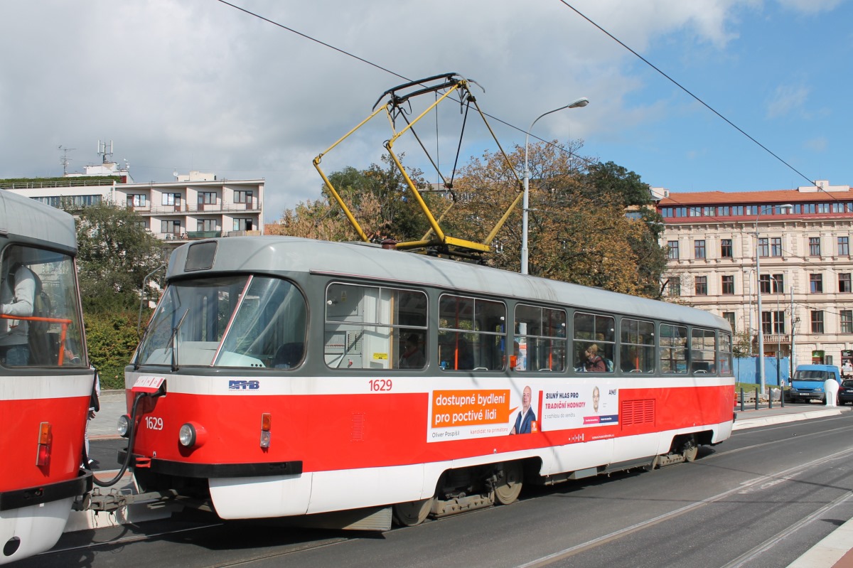 Брно, Tatra T3P № 1629