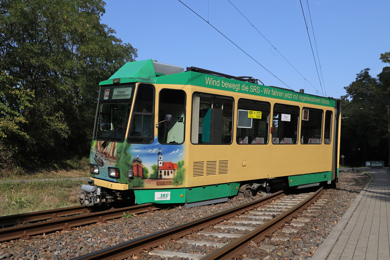 Шёнайхе – Рюдерсдорф, Tatra KTNF6 № 28