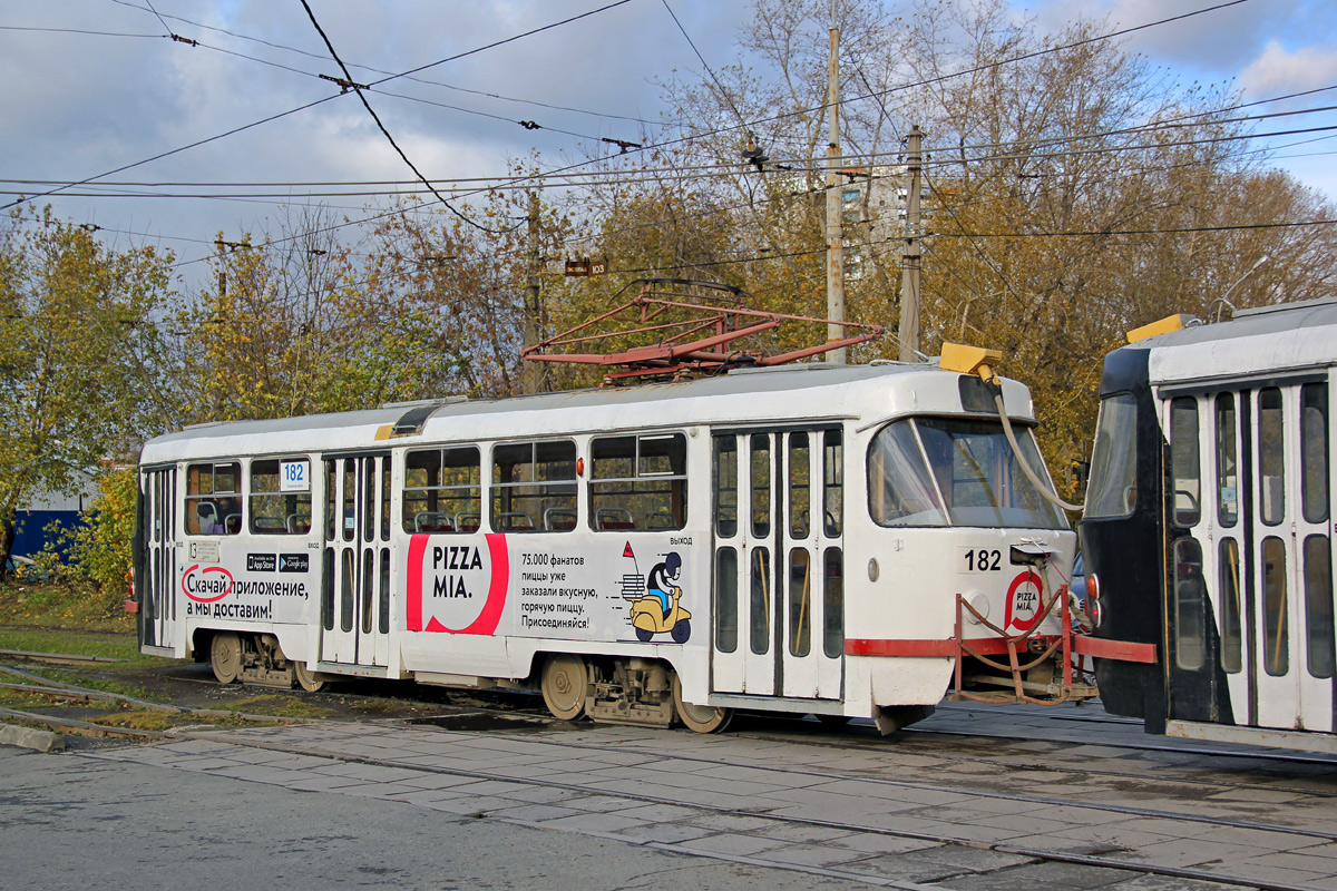 Екатеринбург, Tatra T3SU № 182
