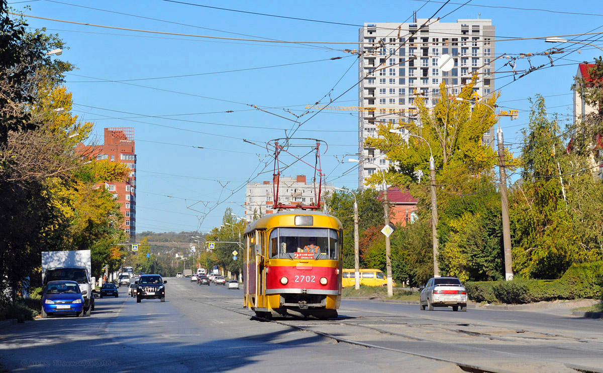 Волгоград, Tatra T3SU № 2702