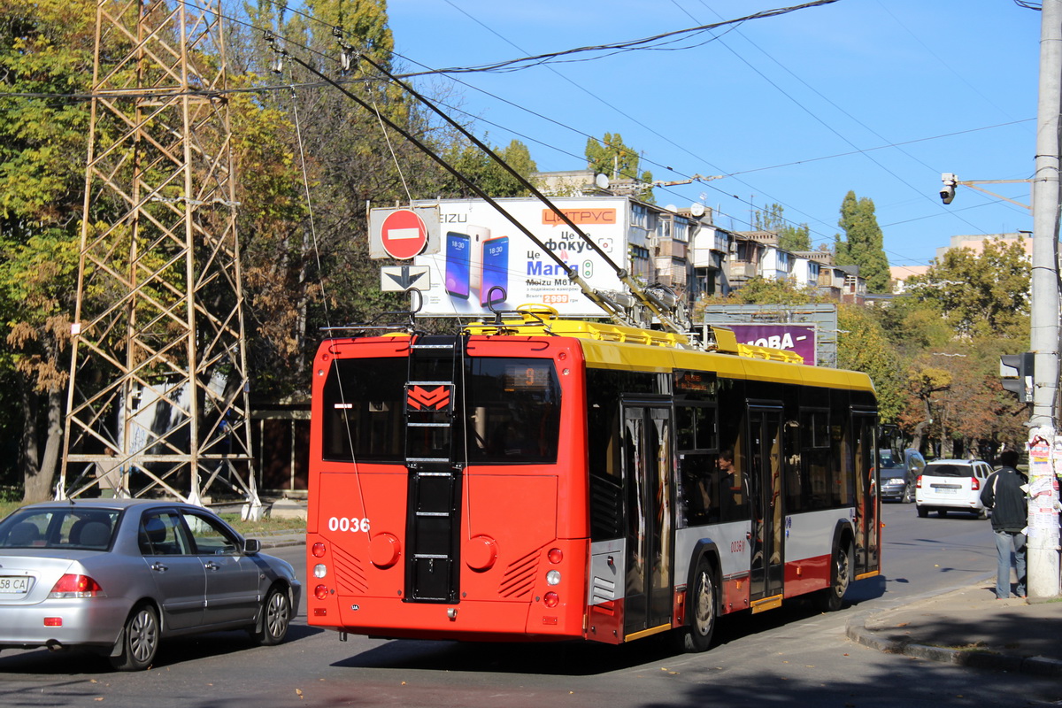 Одесса, БКМ 321 № 0036