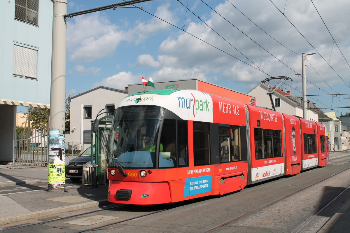 Грац, Bombardier Cityrunner № 660