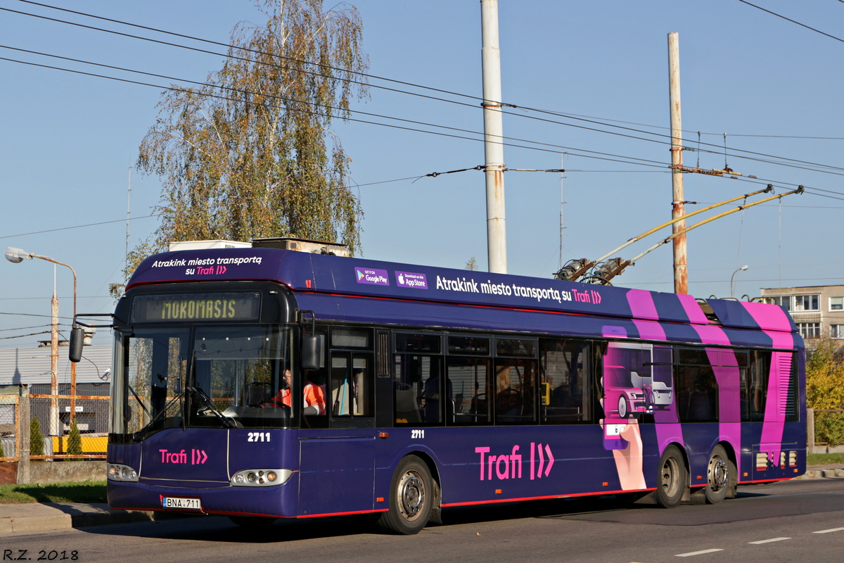Vilna, Solaris Trollino II 15 AC # 2711
