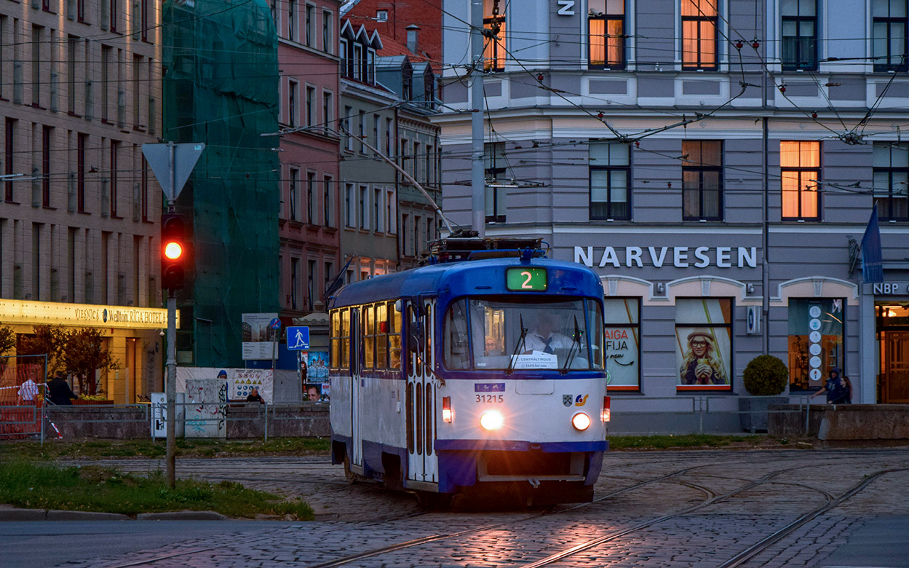 Рига, Tatra T3A № 31215