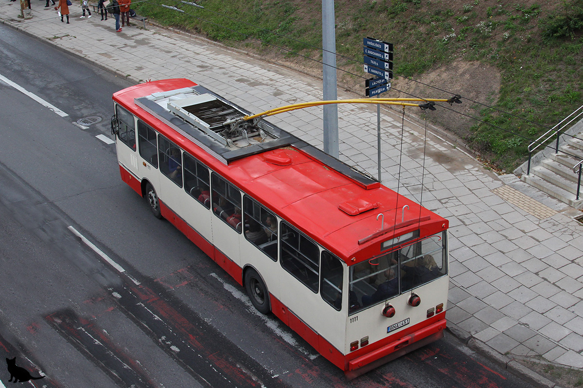 Вильнюс, Škoda 14Tr10/6 № 1111