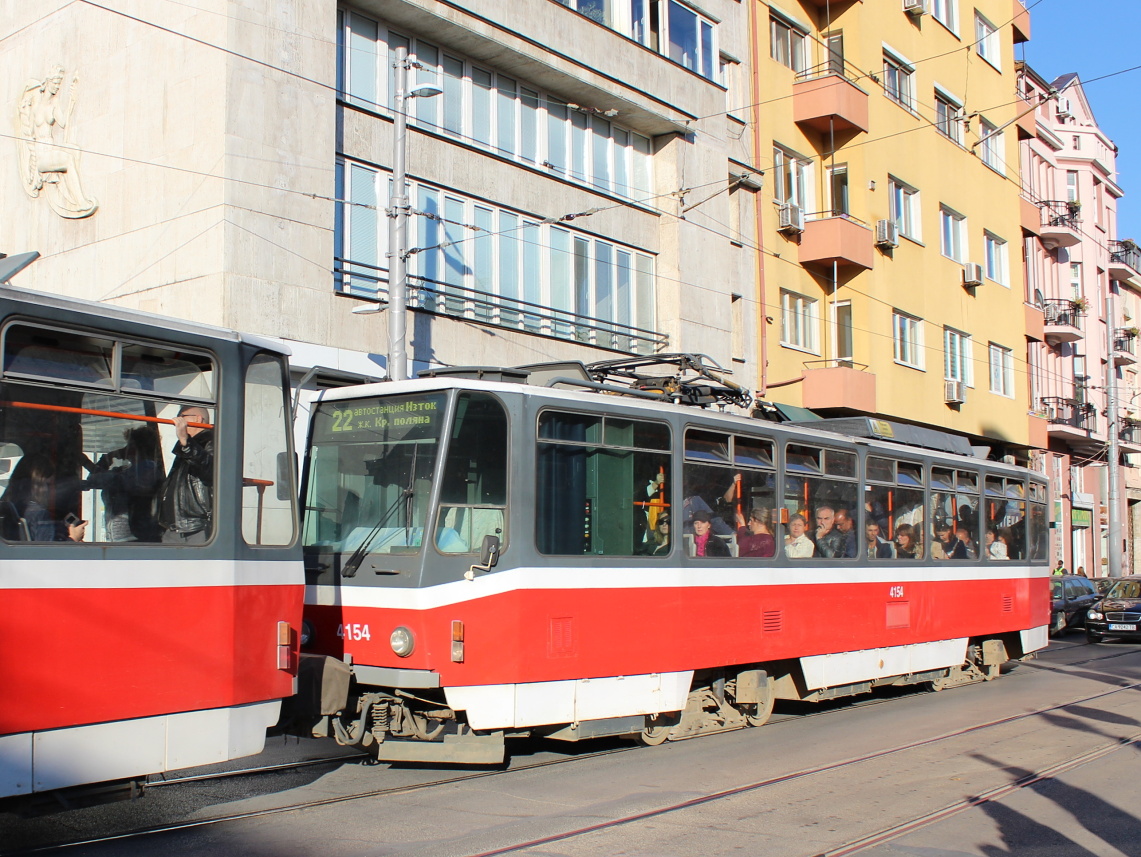 София, Tatra T6A5 № 4154