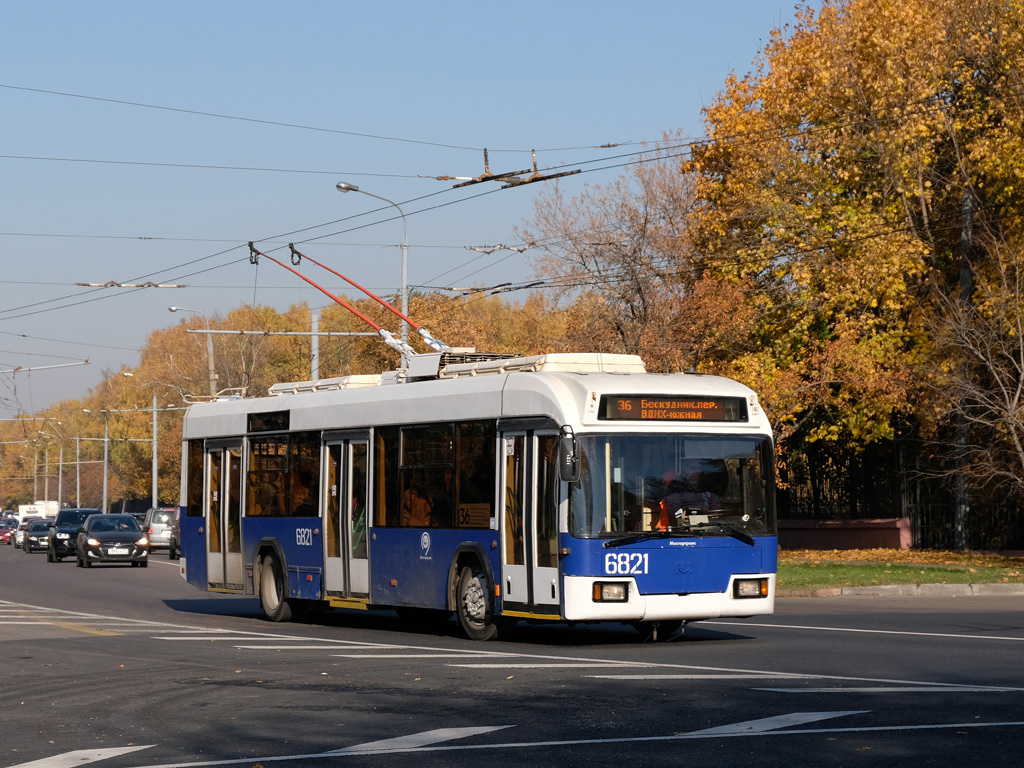 Москва, БКМ 321 № 6821