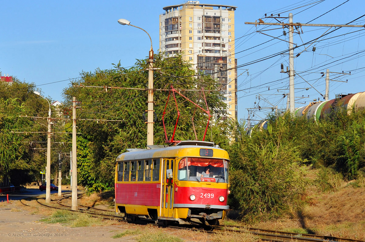 Волгоград, Tatra T3SU (двухдверная) № 2499