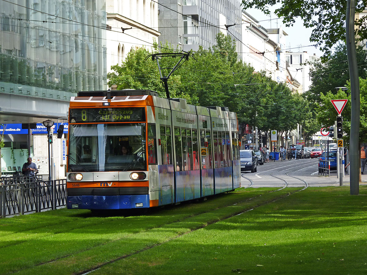 Rhein-Neckar, Duewag 6MGT Nr. 5646