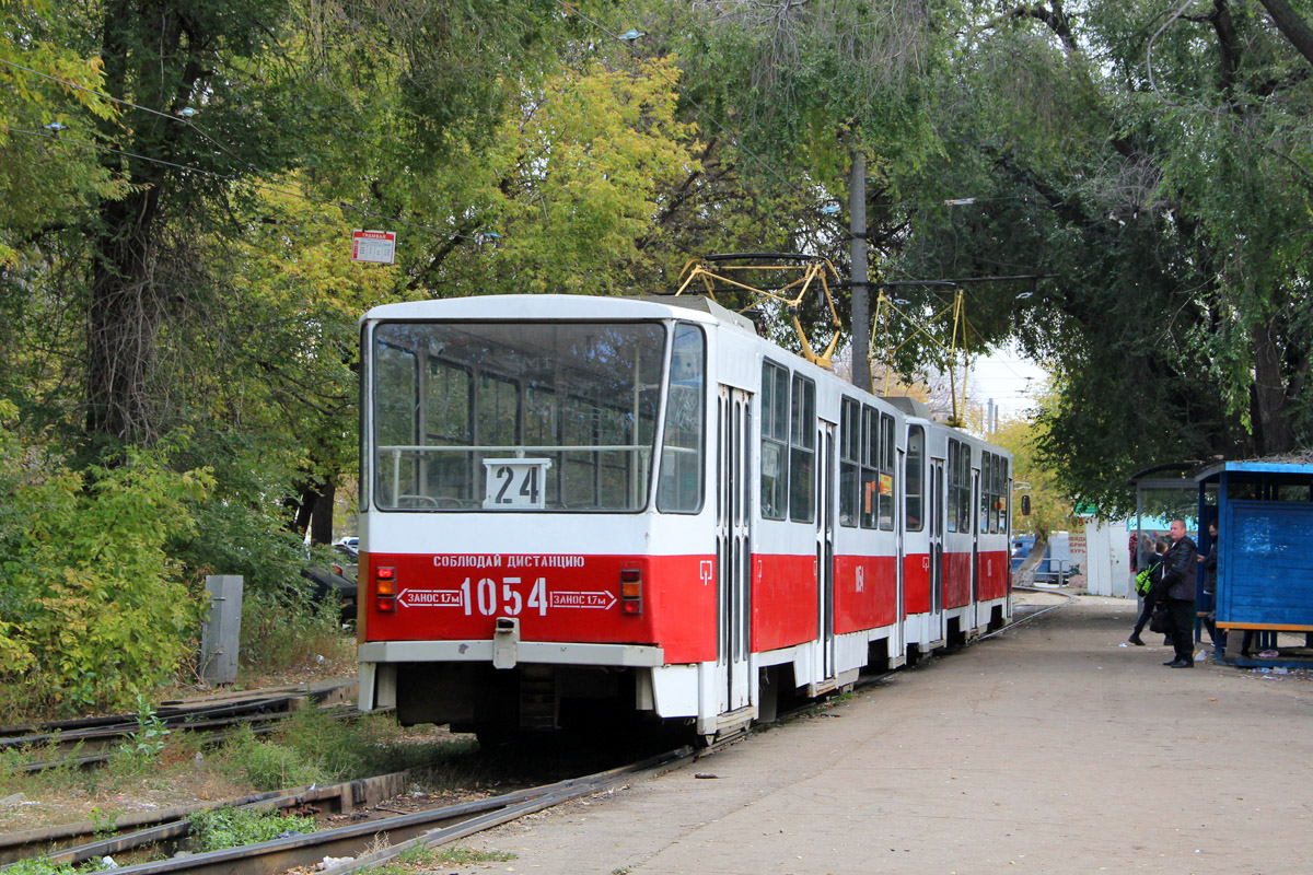 Самара, Tatra T6B5SU № 1054