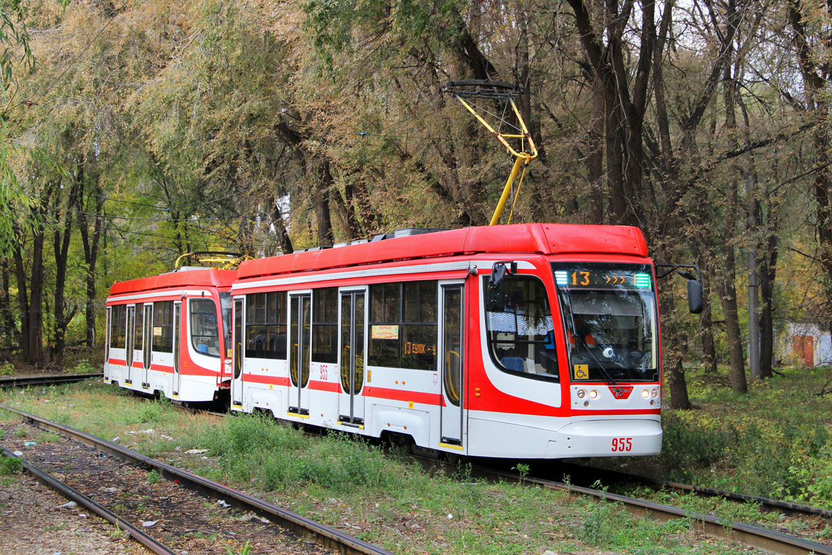 Самара, 71-623-02.01 № 955; Самара — Конечные станции и кольца (трамвай)