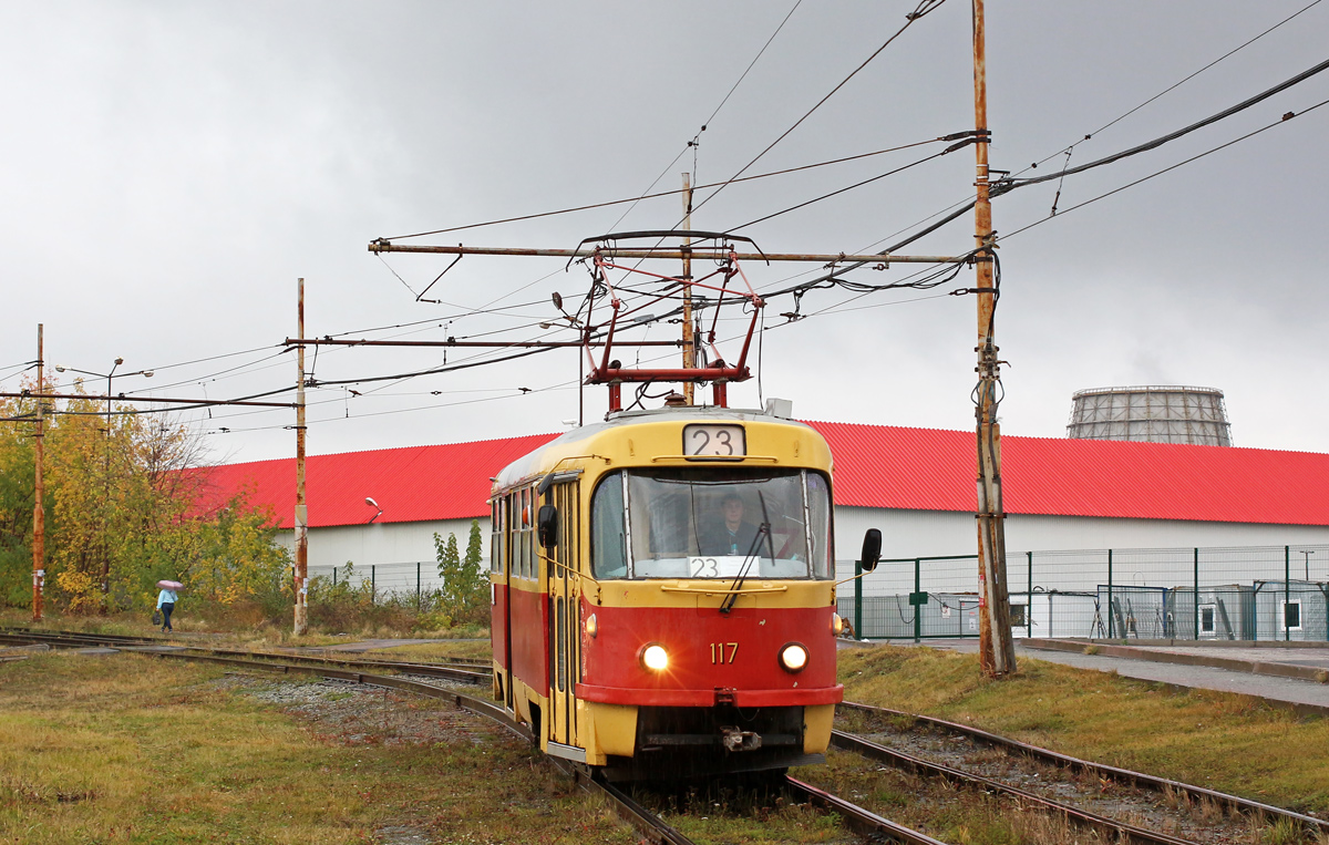 Екатеринбург, Tatra T3SU (двухдверная) № 117