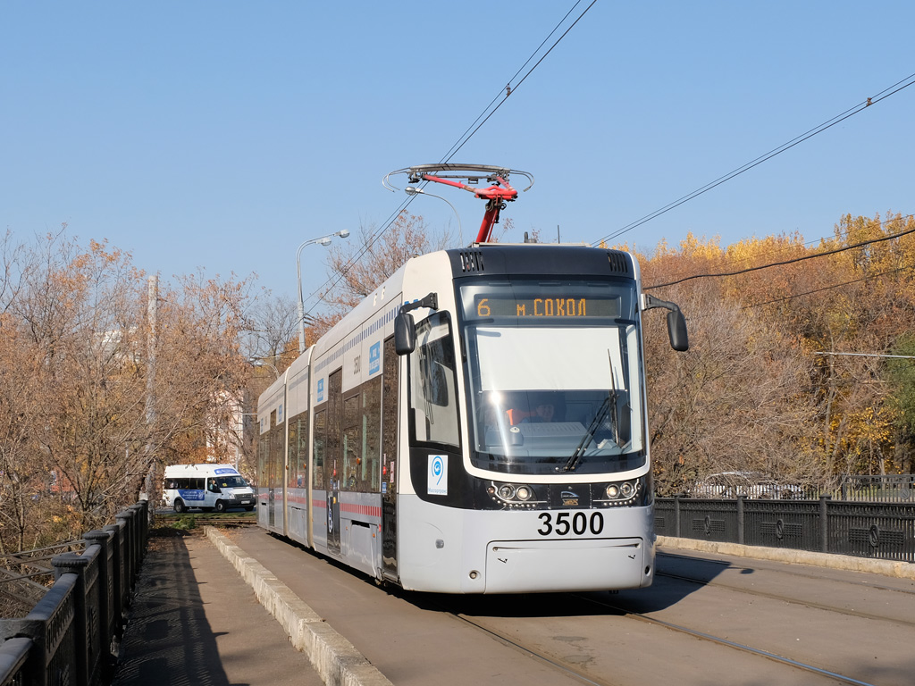 Москва, 71-414 (Pesa Fokstrot) № 3500