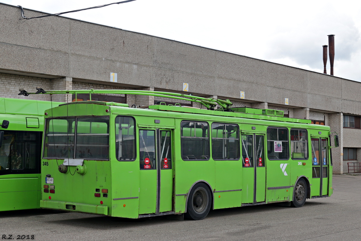 Каунас, Škoda 14Tr13/6 № 345