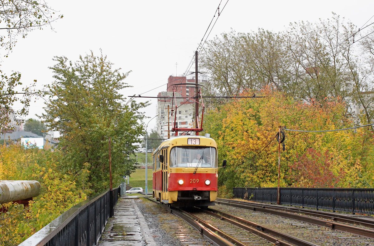 Екатеринбург, Tatra T3SU № 209