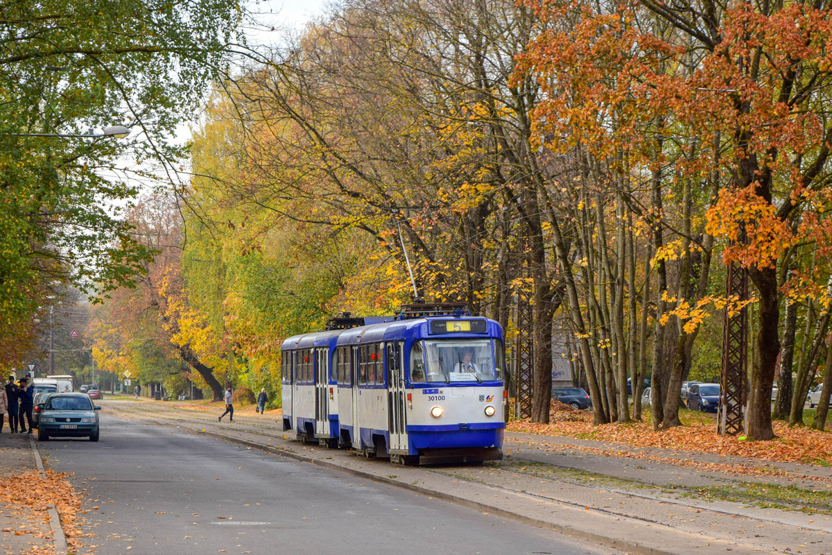 Рига, Tatra T3A № 30100