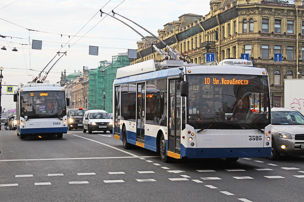 Санкт-Петербург, Тролза-5265.00 «Мегаполис» № 3505