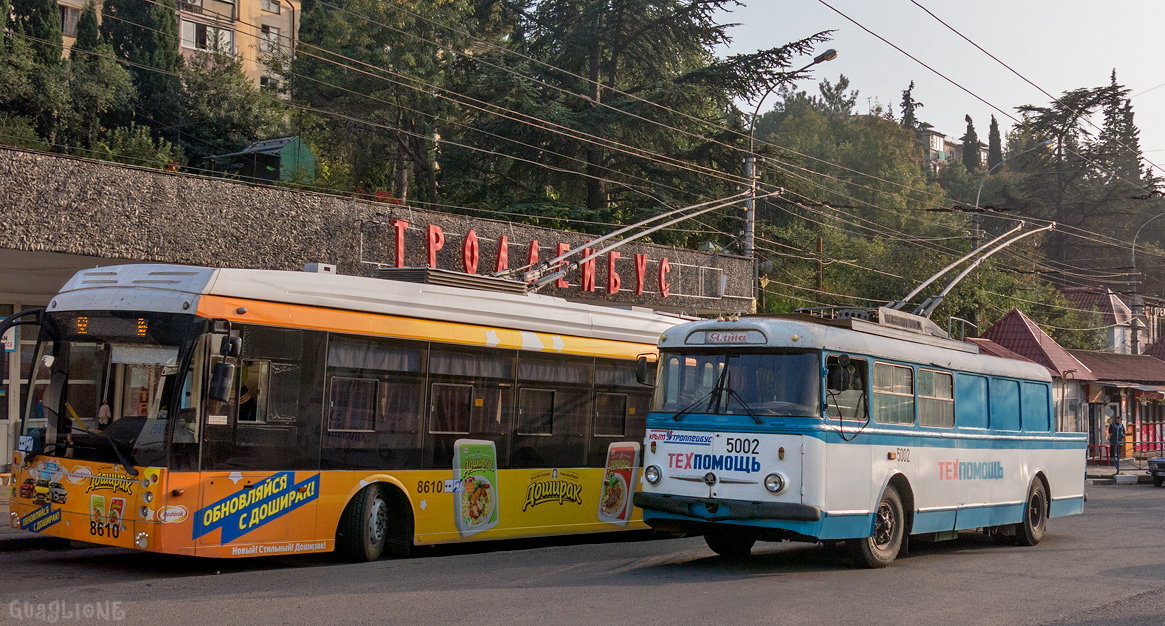 Крымский троллейбус, Škoda 9Tr10 № 5002