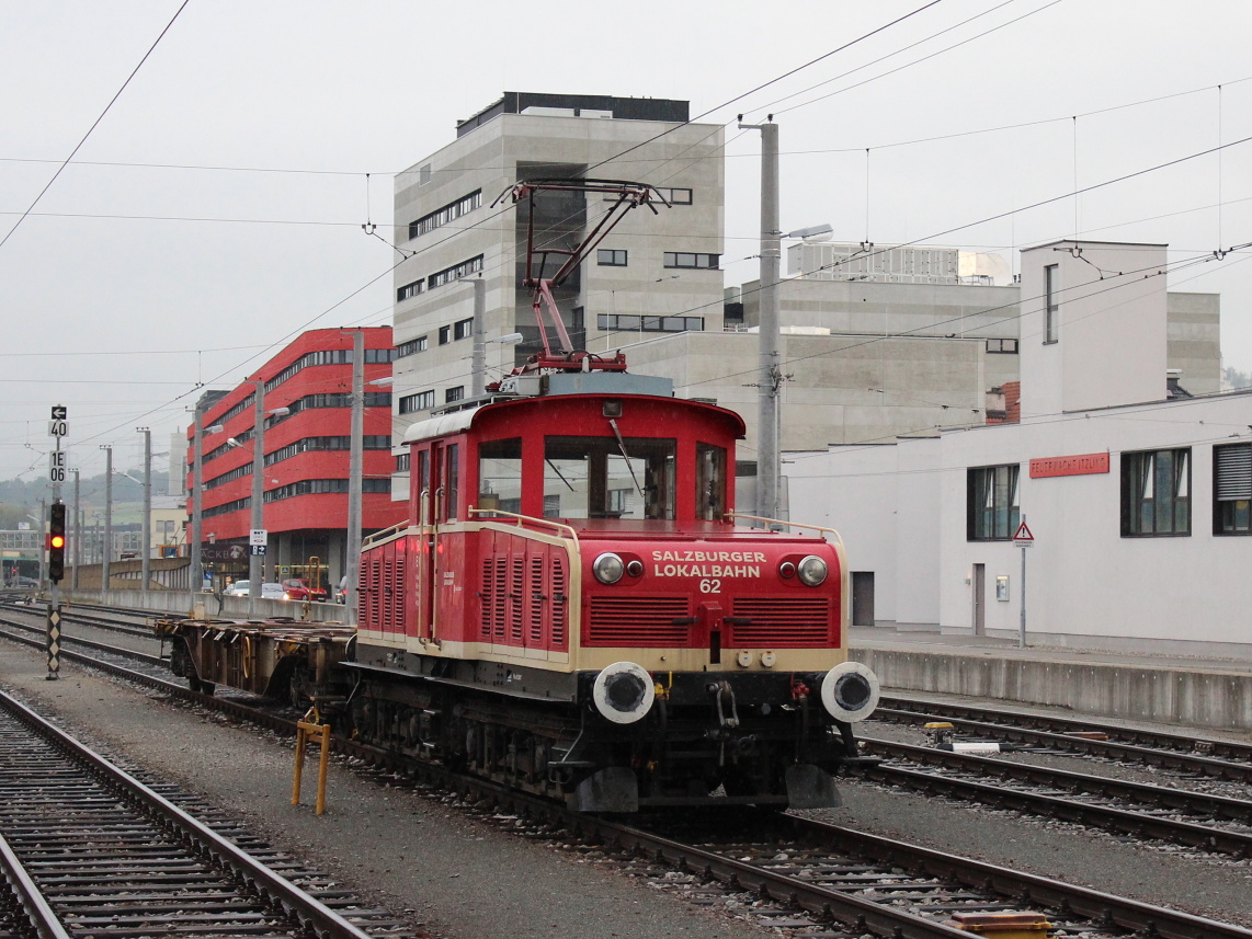 Зальцбург, Электровоз № 62; Зальцбург — Salzburger Lokalbahn