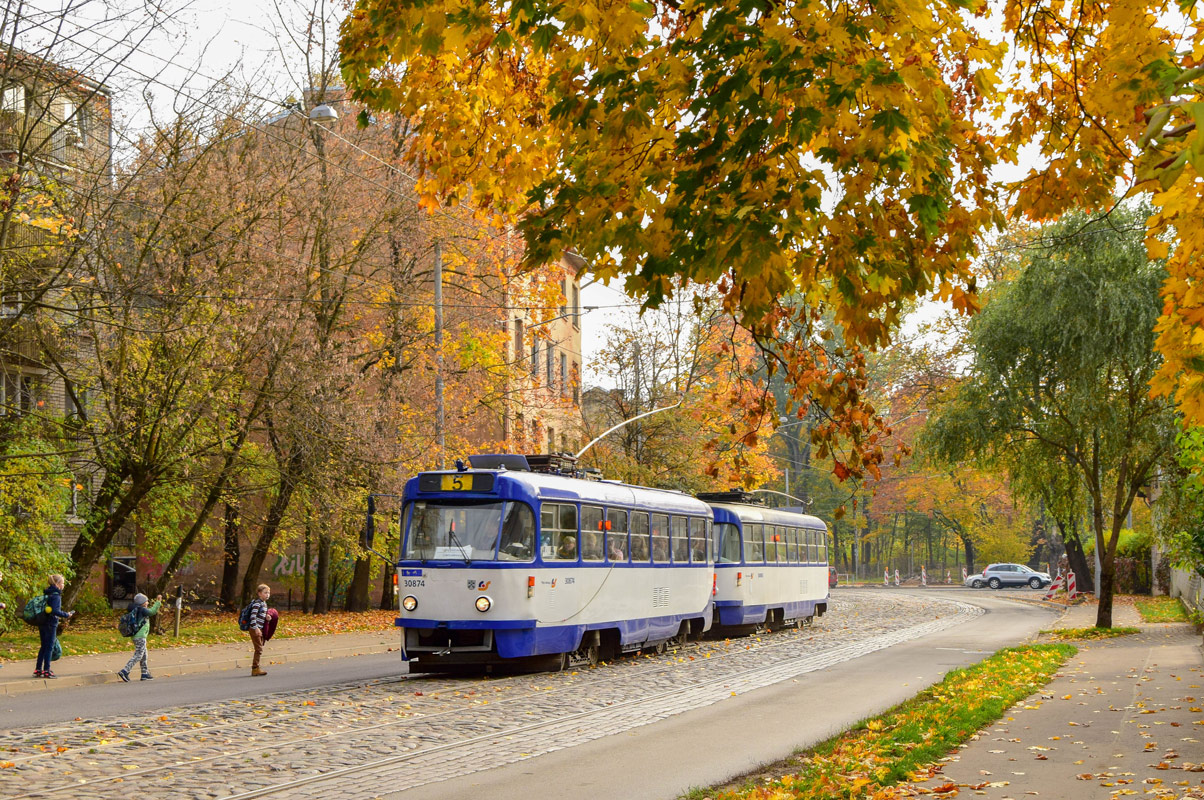Riga, Tatra T3A N°. 30874