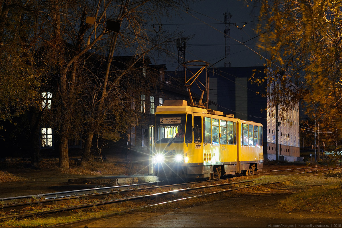 Новосибирск, Tatra KT4DM № 2186