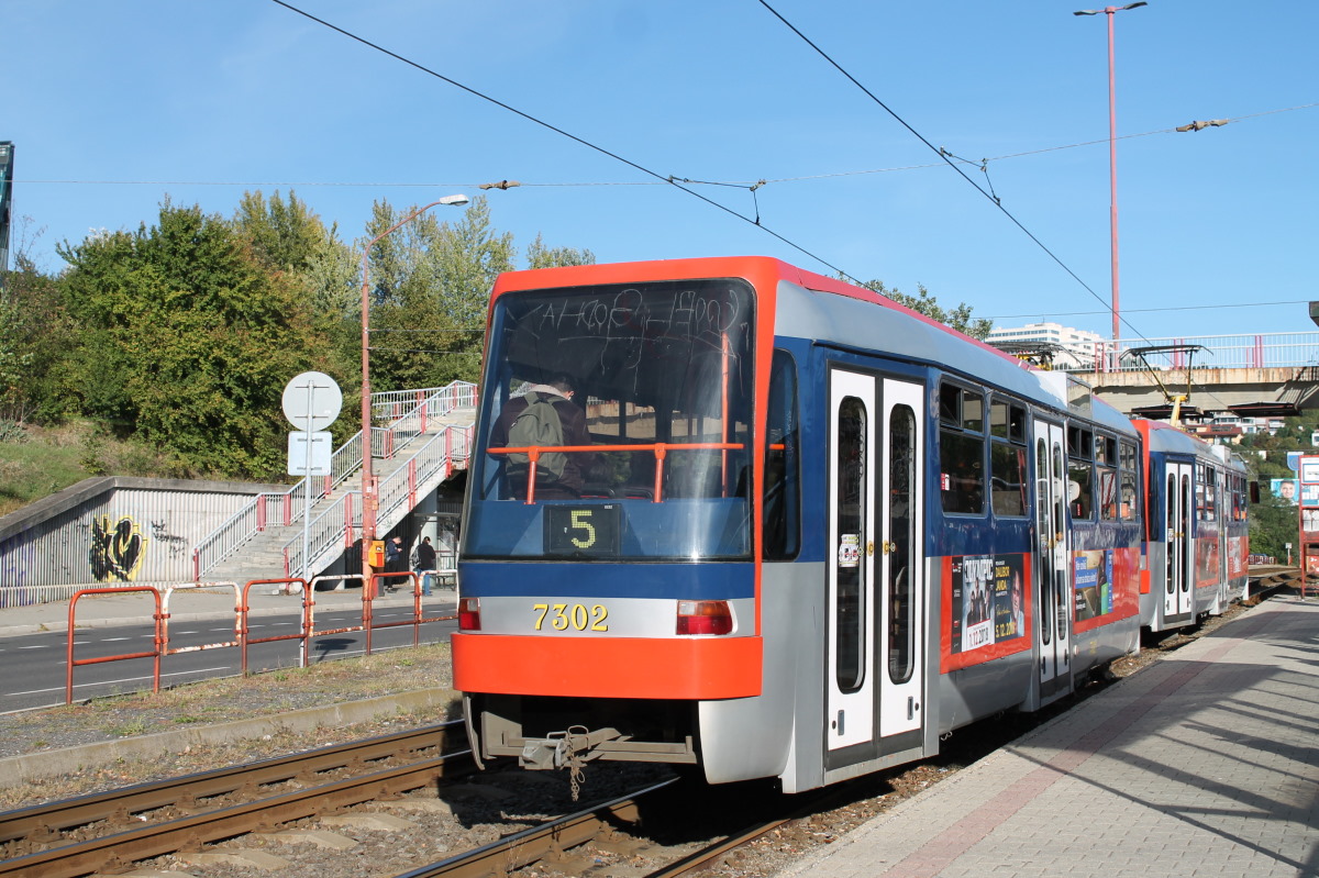 Bratysława, Tatra T3S Nr 7302
