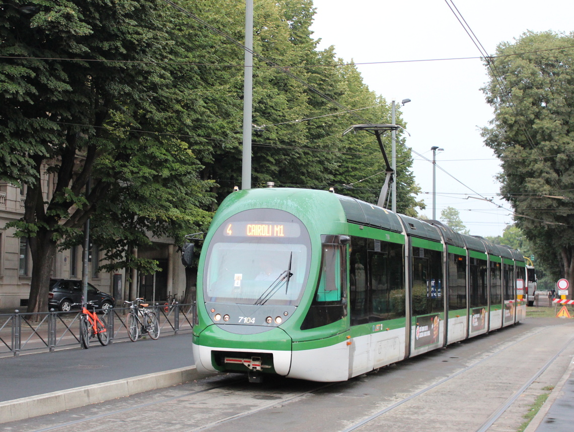 Милан, AnsaldoBreda Sirio № 7104