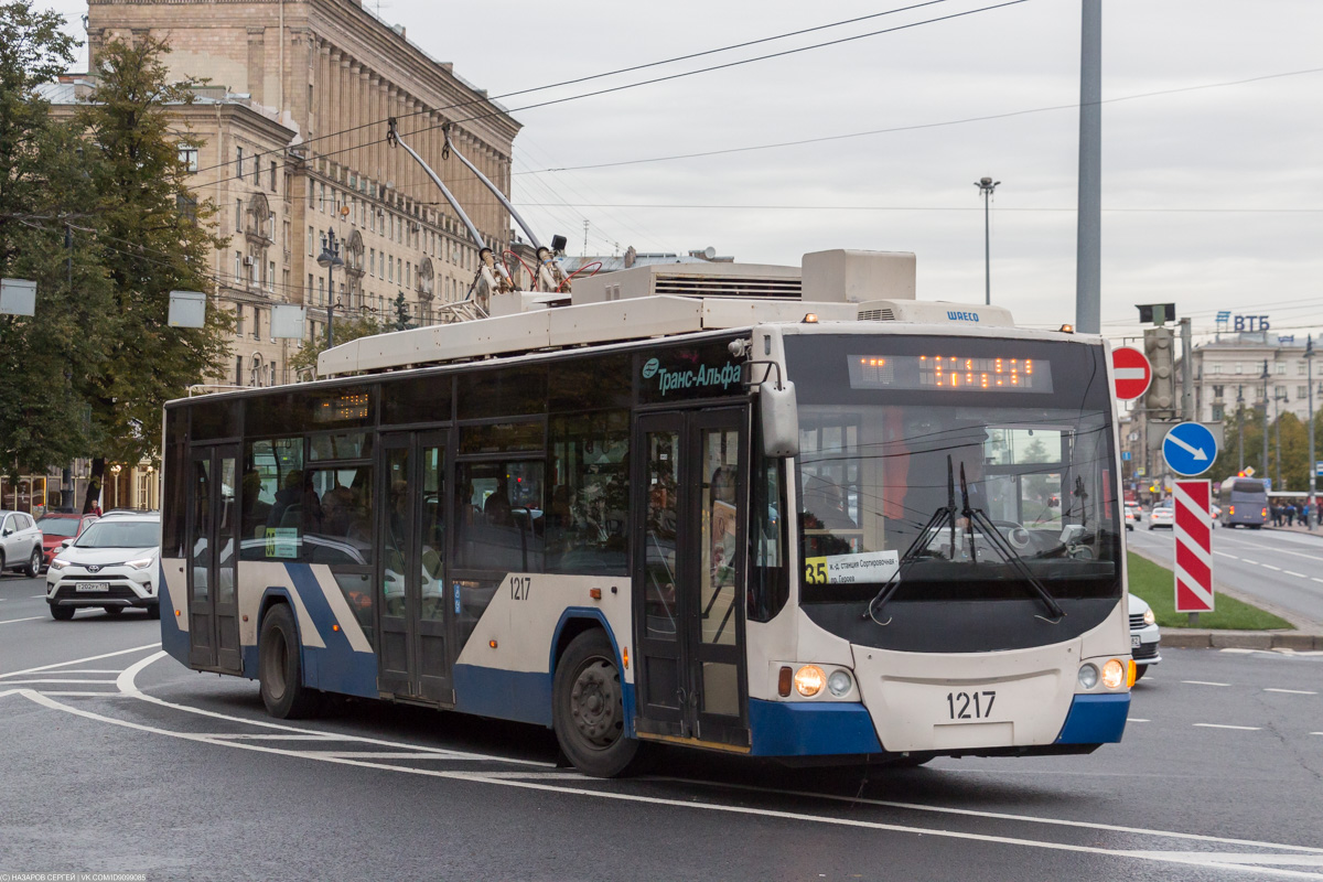 Санкт-Петербург, ВМЗ-5298.01 «Авангард» № 1217