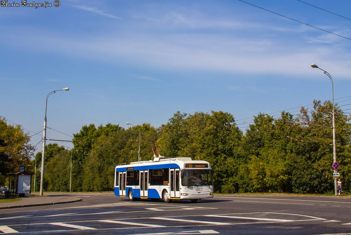 Москва, СВАРЗ-6235.01 (БКМ 32100М) № 5801