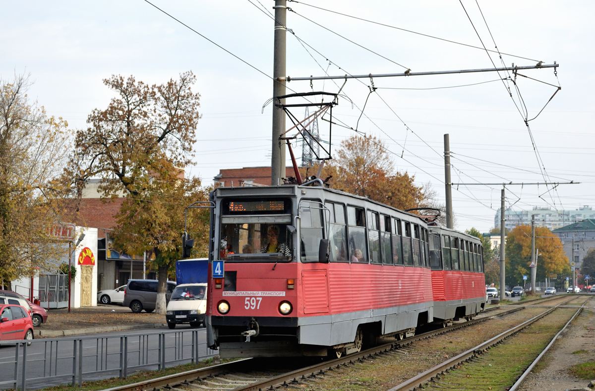 Краснодар, 71-605 (КТМ-5М3) № 597