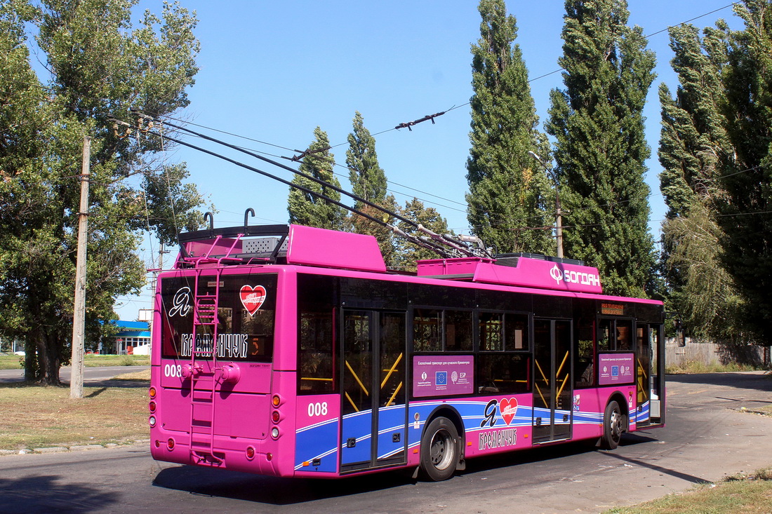 Кременчуг, Богдан Т70117 № 008