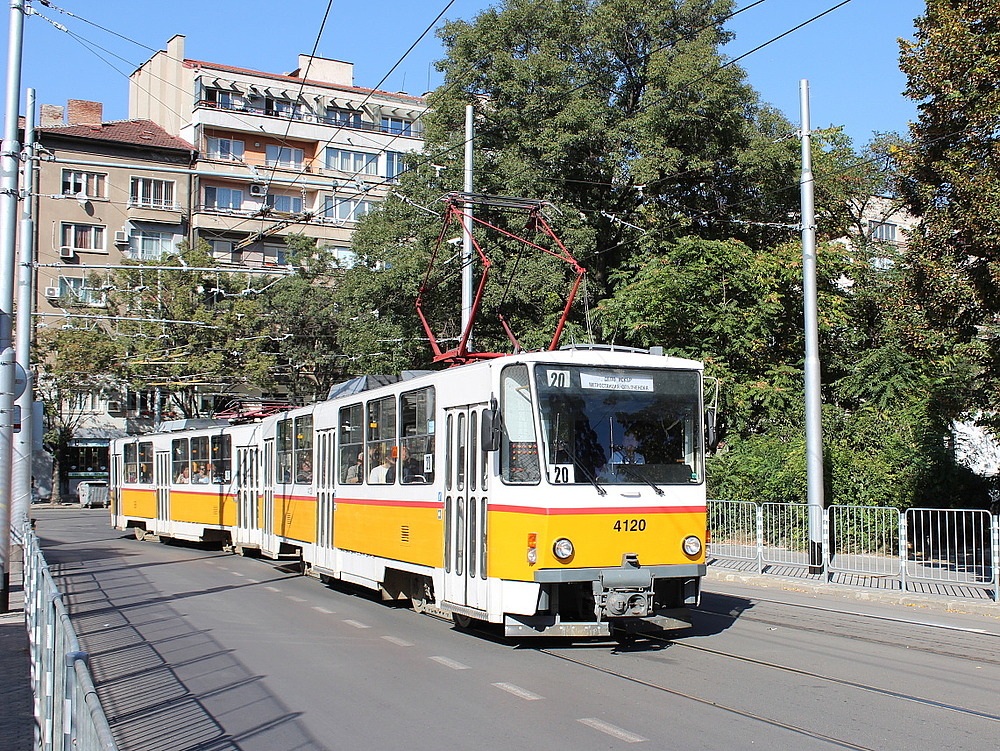 София, Tatra T6B5B № 4120
