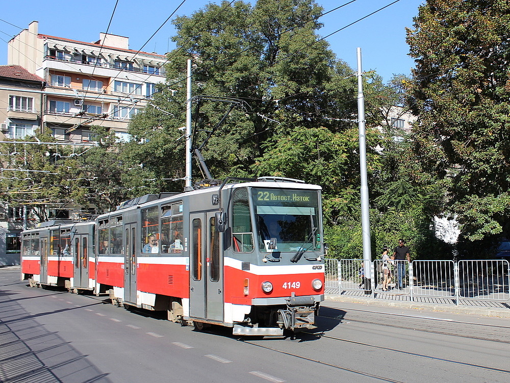 София, Tatra T6A5 № 4149 София, Tatra T6A5 № 4149