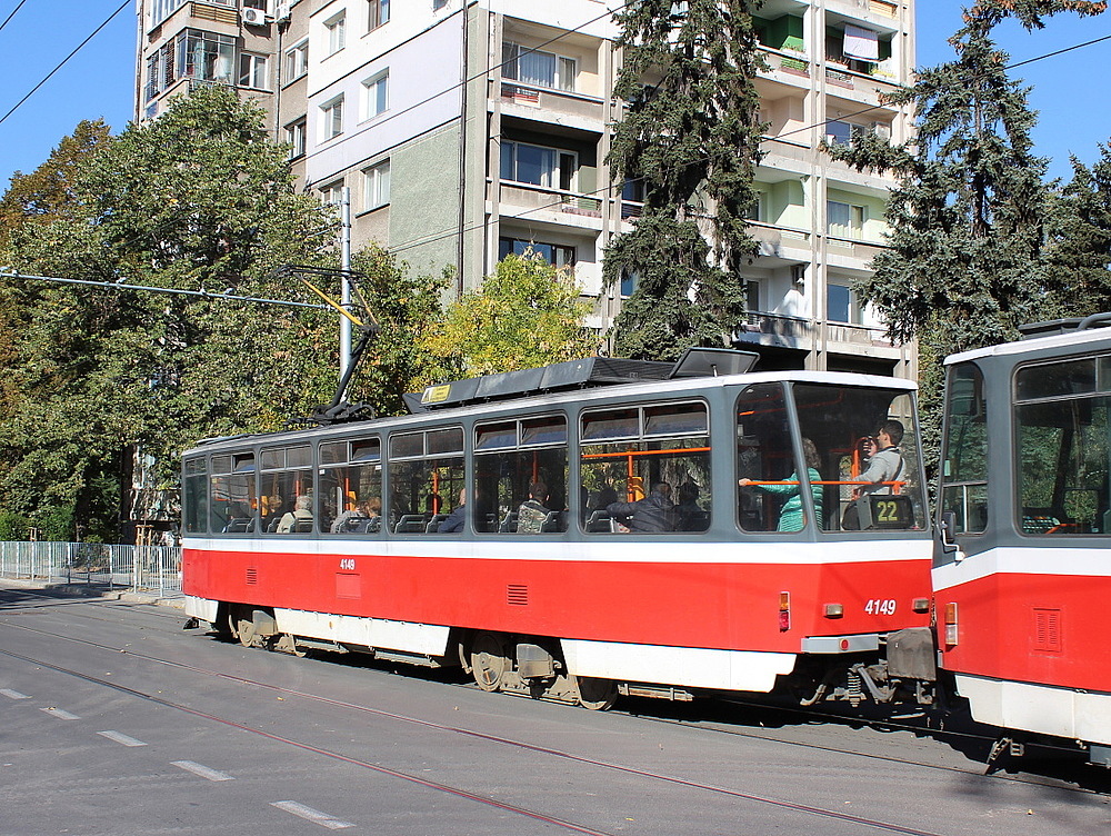 София, Tatra T6A5 № 4149 София, Tatra T6A5 № 4149