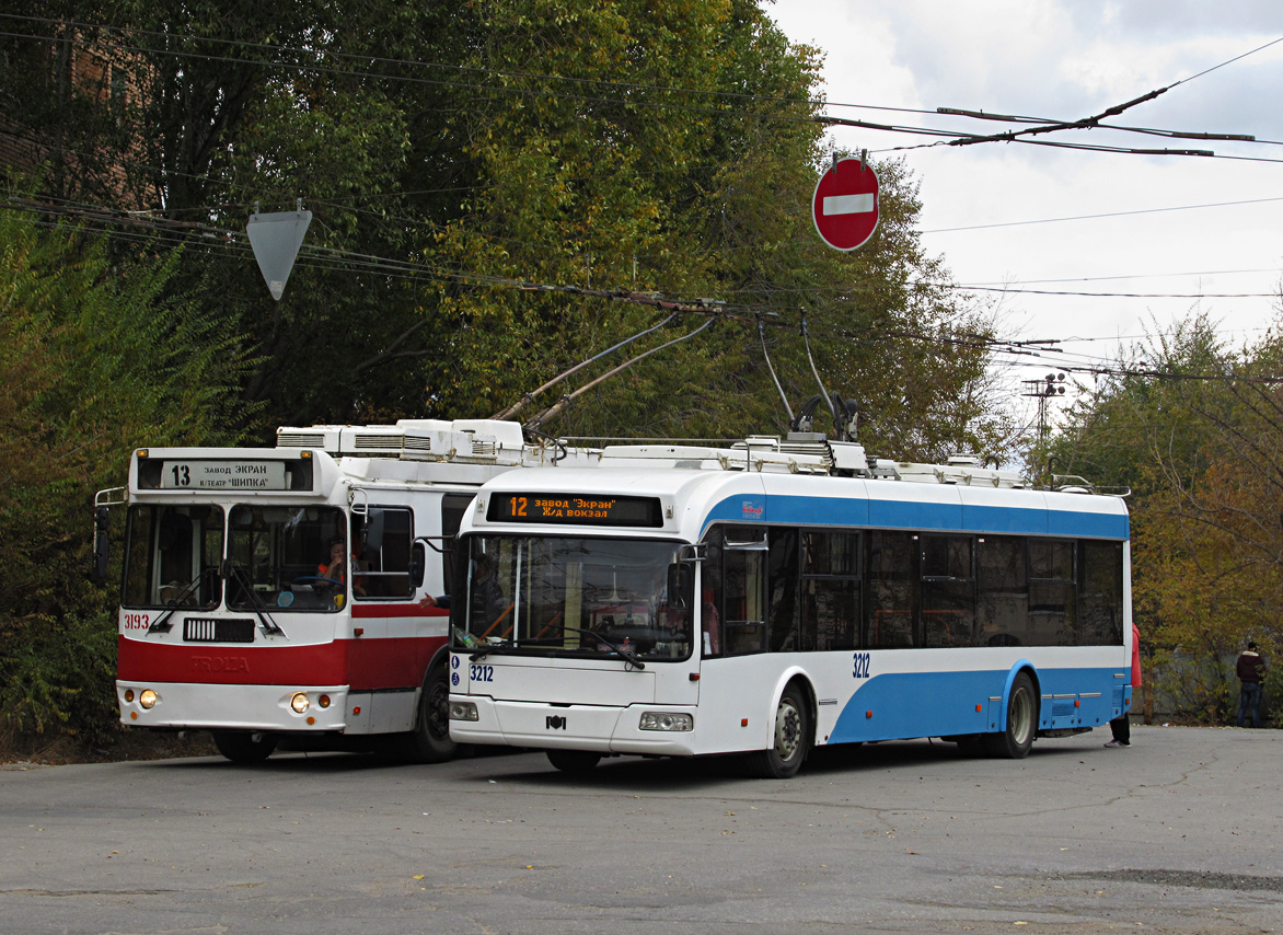 Samara, BKM 321 nr. 3212; Samara — Terminus stations and loops (trolleybus)