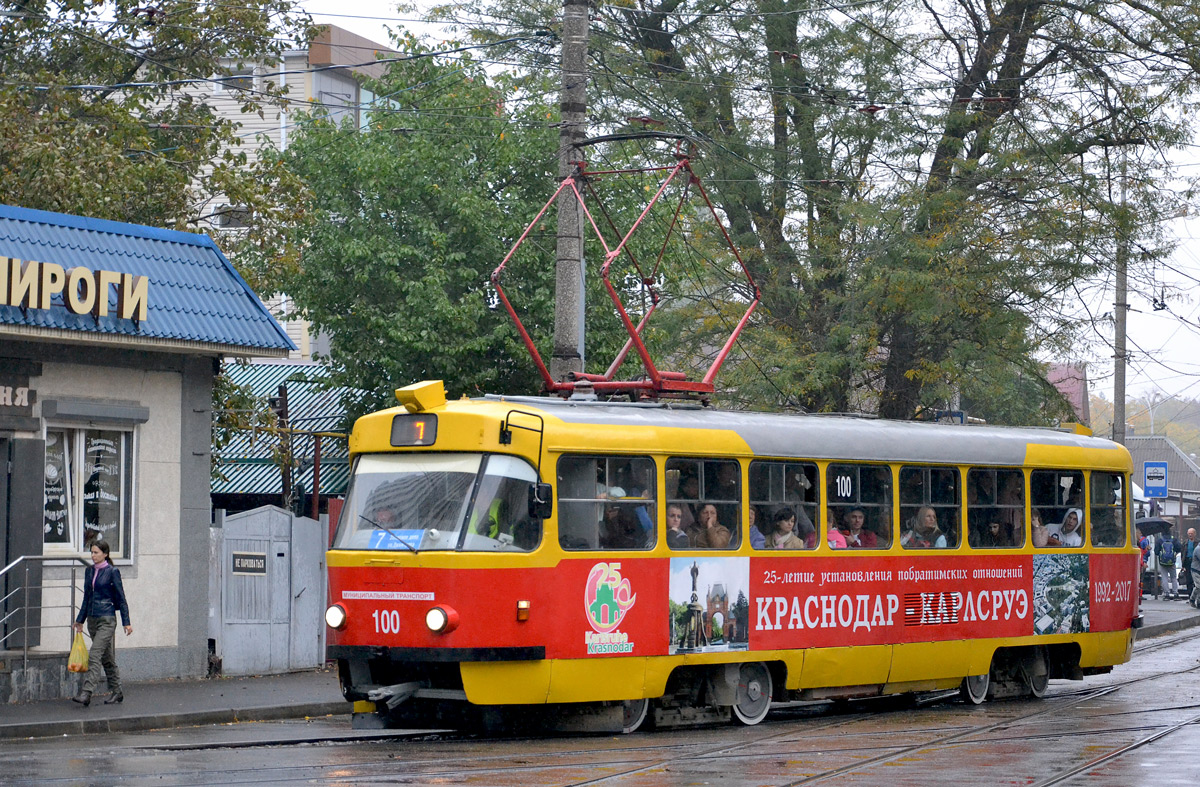 Краснодар, Tatra T3SU № 100