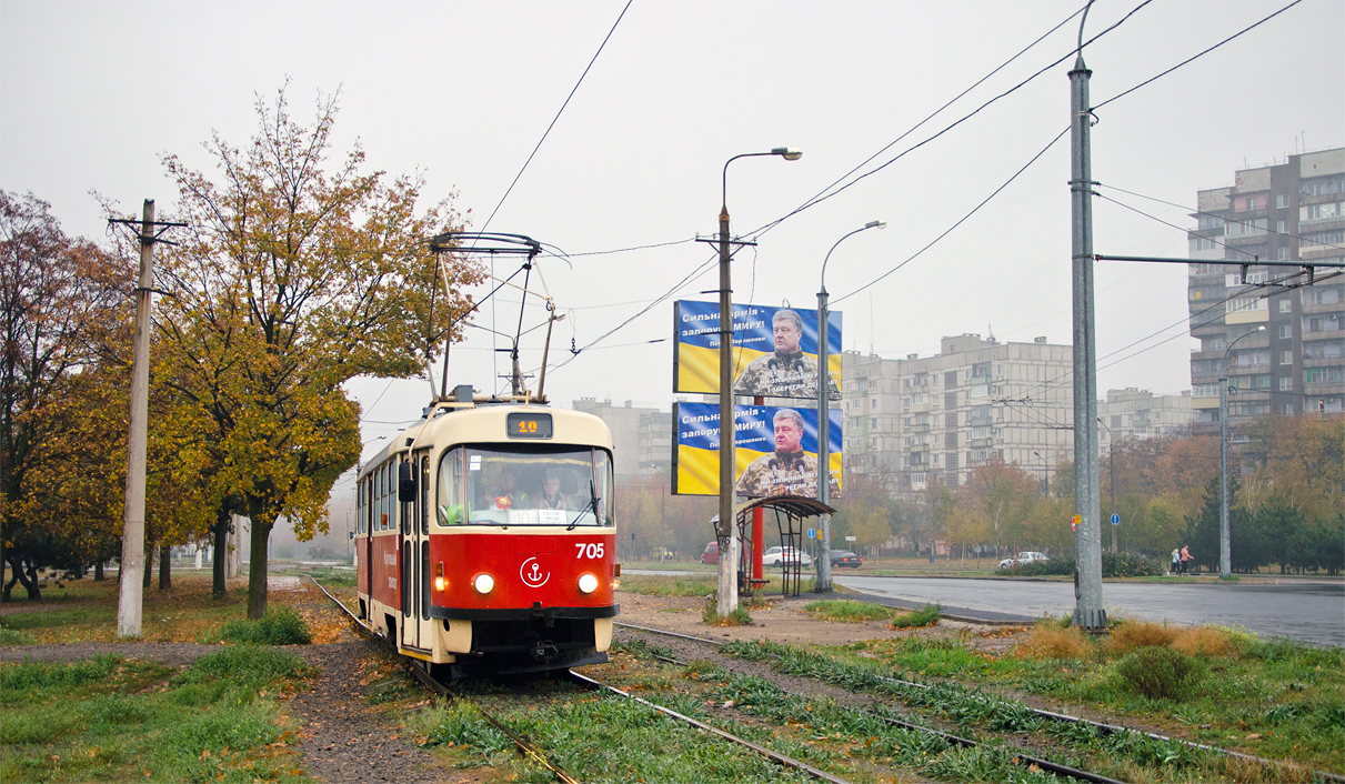 Мариуполь, Tatra T3SUCS № 705