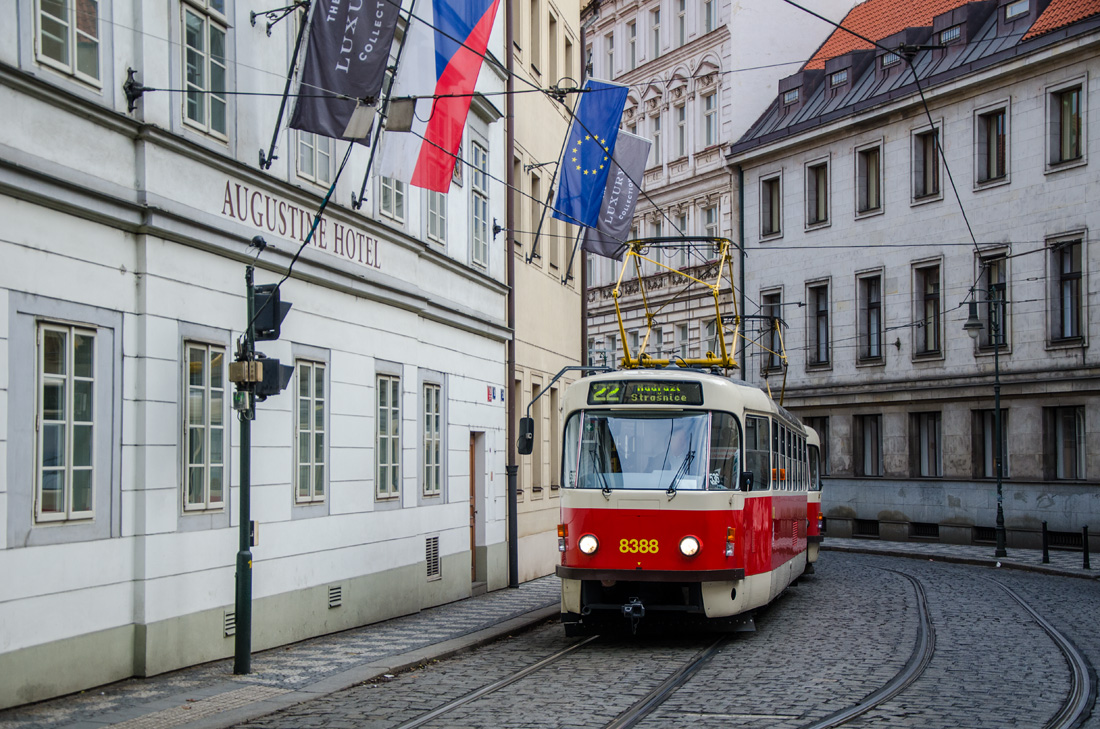Прага, Tatra T3R.P № 8388