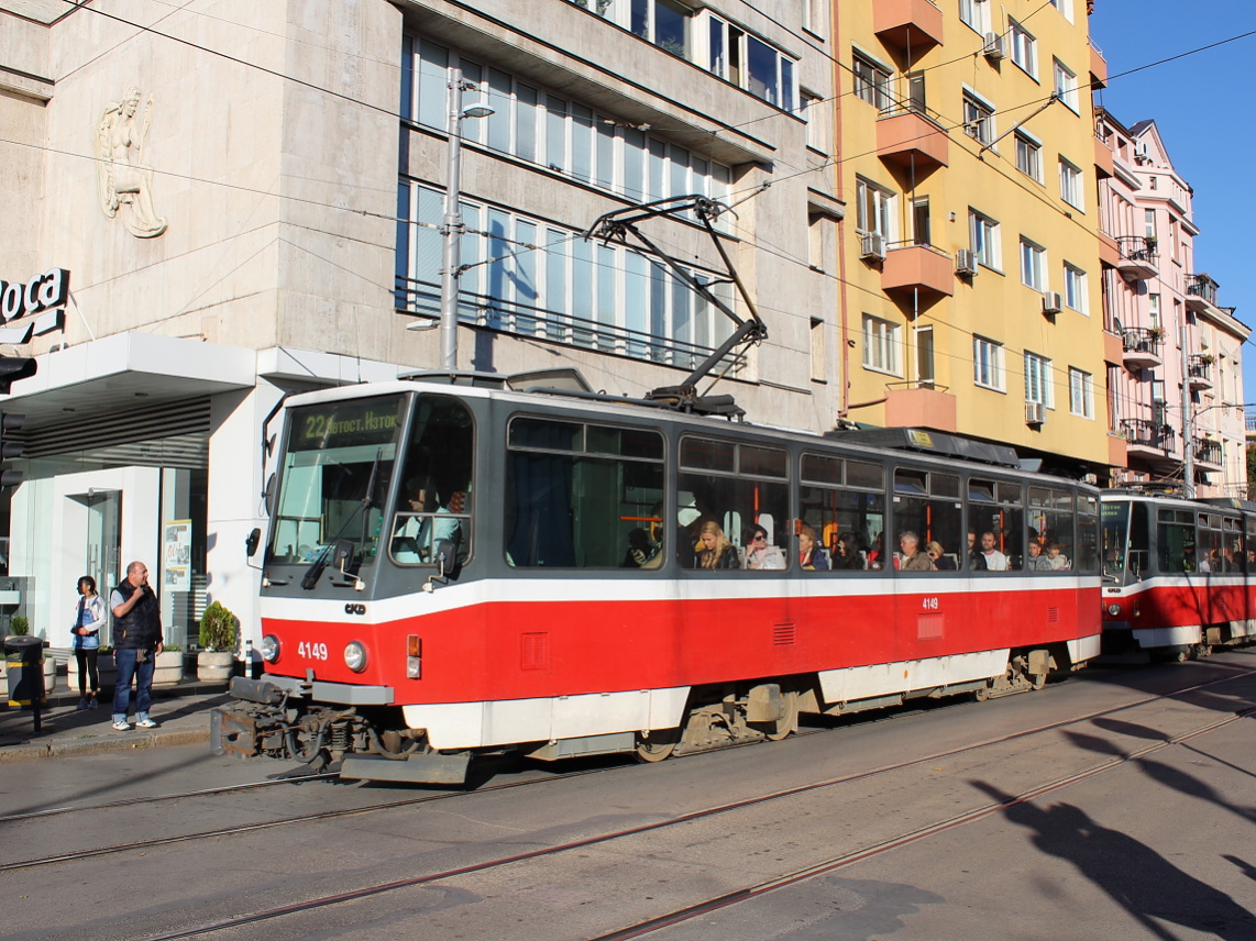 София, Tatra T6A5 № 4149 София, Tatra T6A5 № 4149
