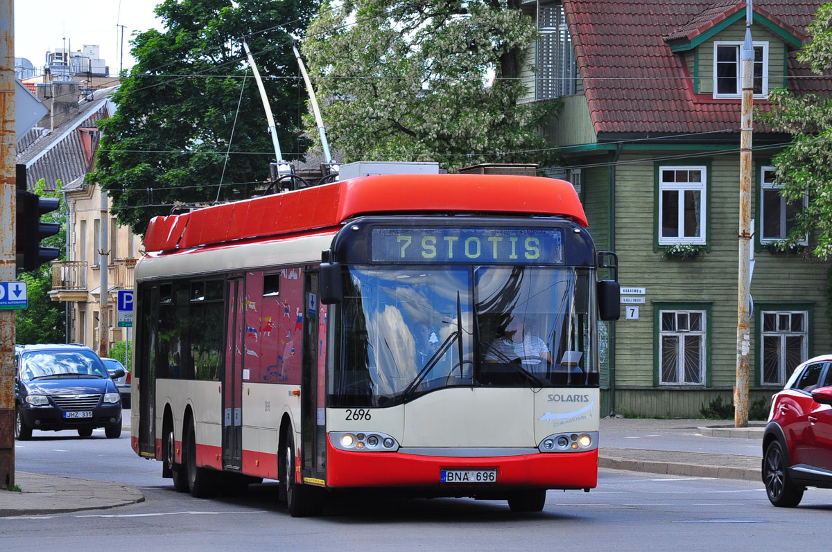 Вильнюс, Solaris Trollino II 15 AC № 2696