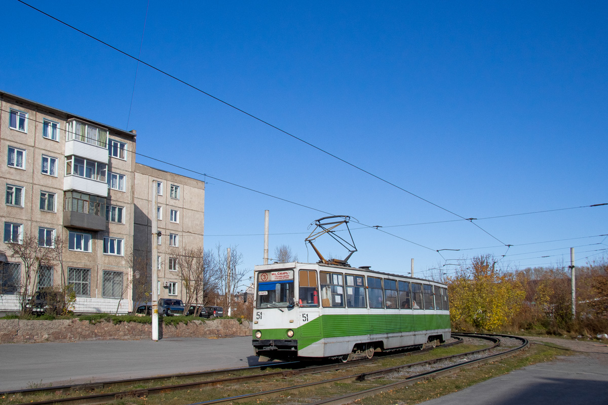 Ачинск, 71-605 (КТМ-5М3) № 51