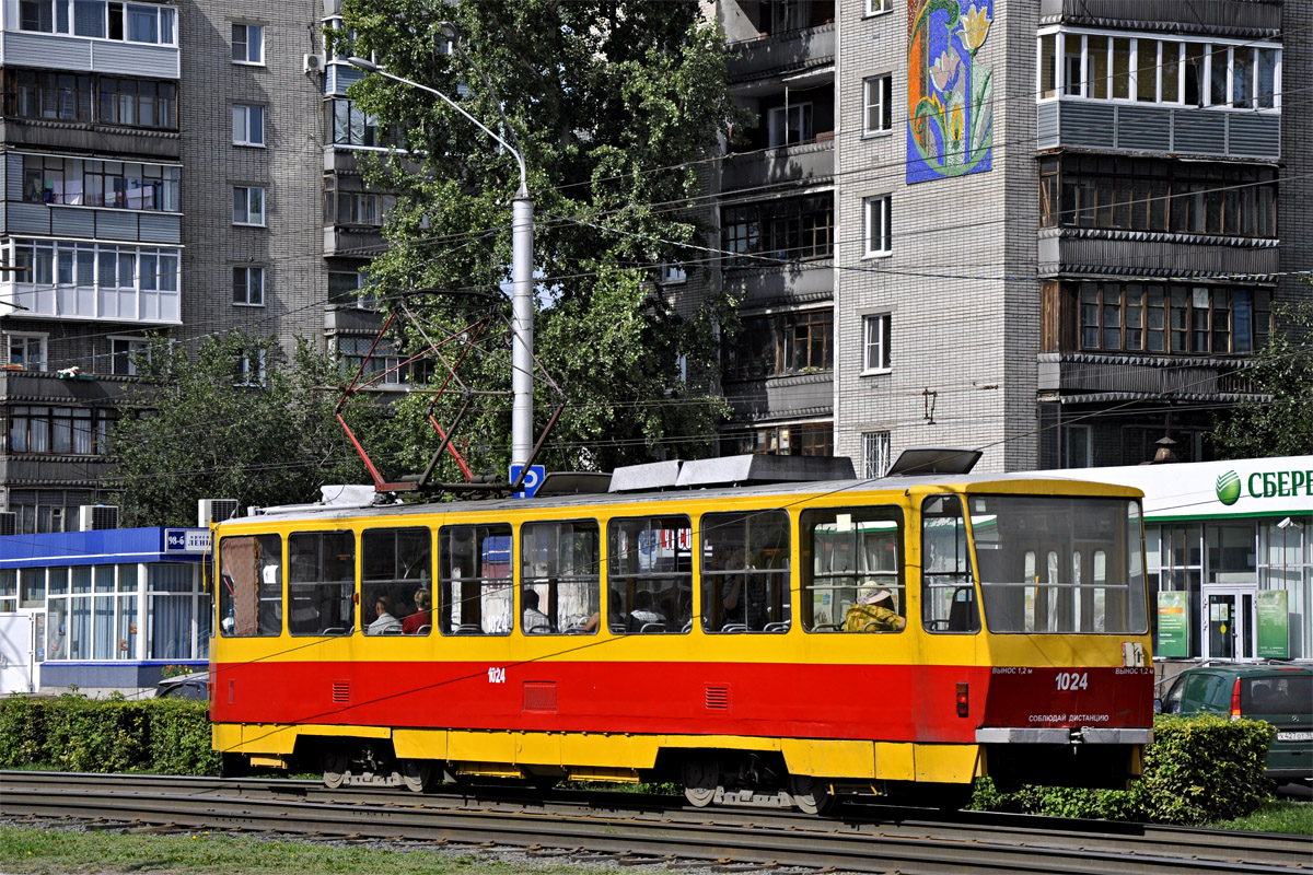Барнаул, Tatra T6B5SU № 1024