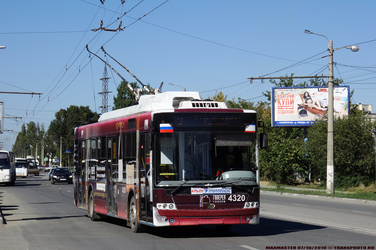 Troleibuzul din Crimeea, Bogdan T70110 Nr. 4320