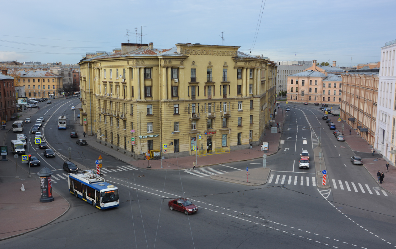 Санкт-Петербург — Троллейбусные линии и инфраструктура