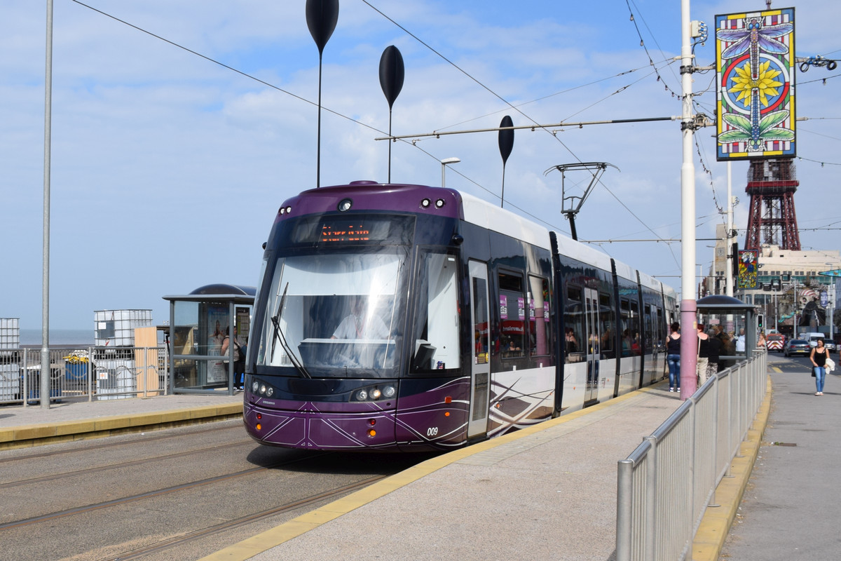 Блэкпул, Bombardier Flexity 2 № 009 Блэкпул, Bombardier Flexity 2 № 009