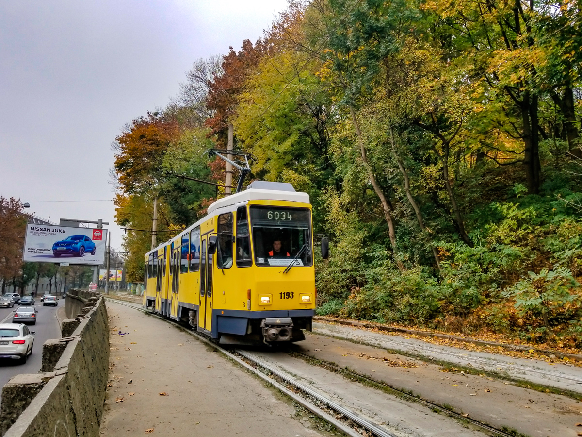 Львов, Tatra KT4DM № 1193