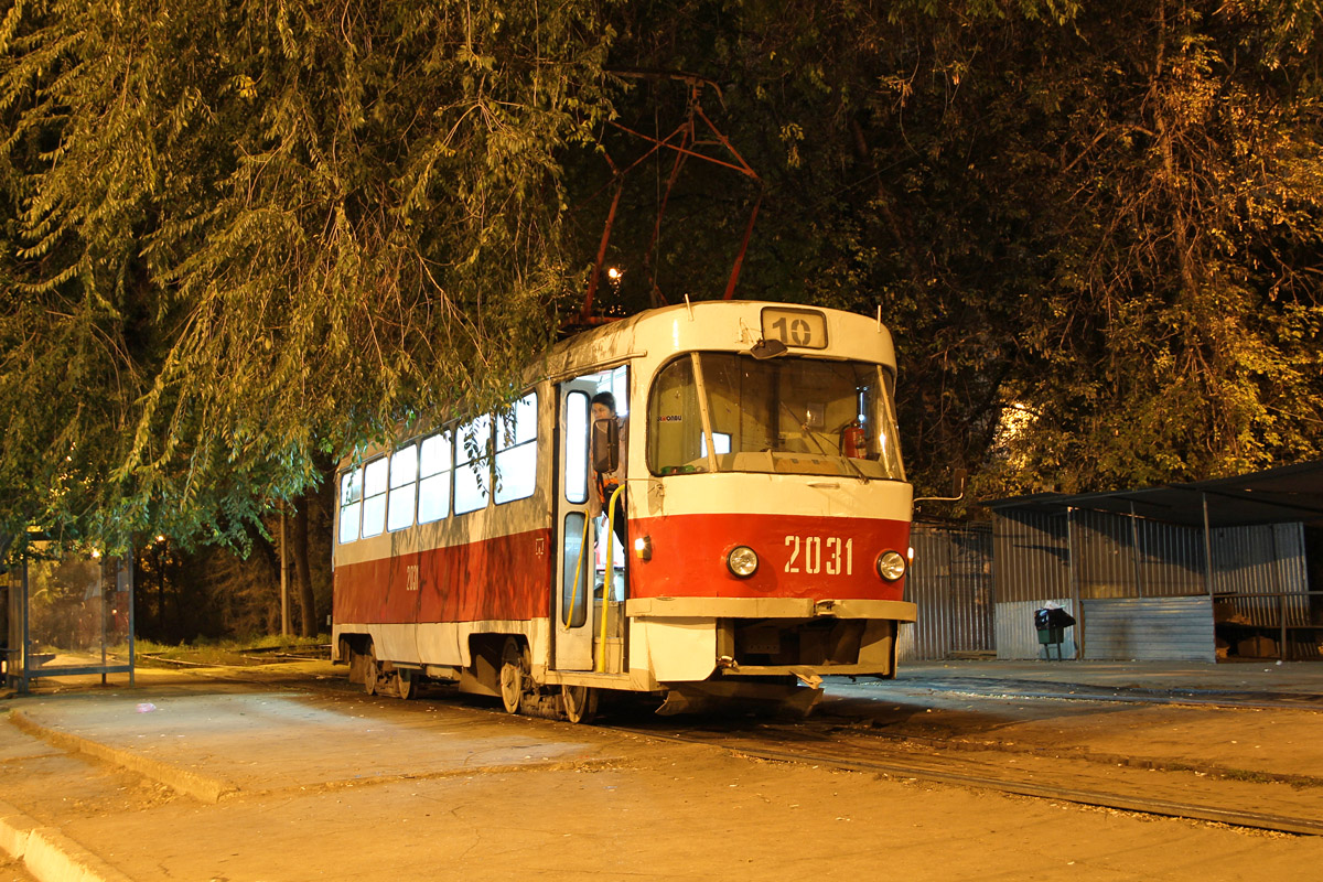 Самара, Tatra T3SU (двухдверная) № 2031; Самара — Конечные станции и кольца (трамвай)