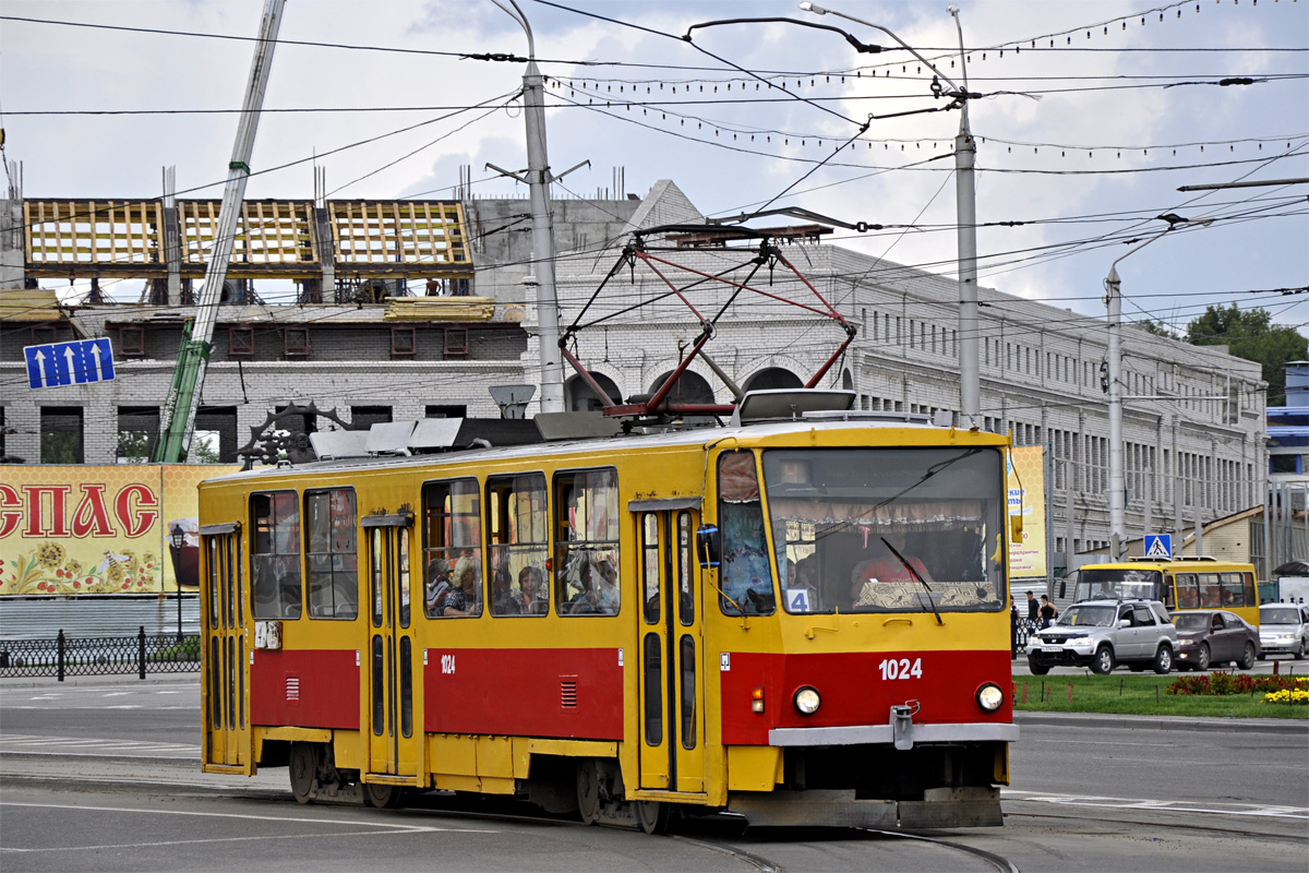 Барнаул, Tatra T6B5SU № 1024